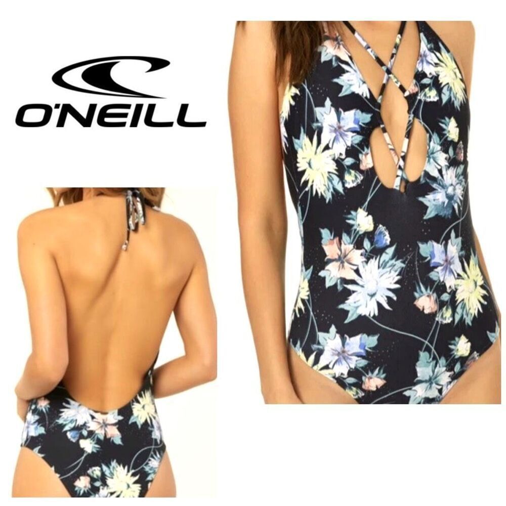 New. O’Neill floral swimsuit. XS.